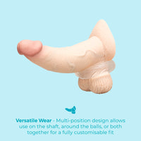 b-Vibe Stretch-Tech Drive Flexible Secure Fit Cock Ring