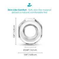 b-Vibe Stretch-Tech Bolt Flexible Secure Fit Cock Ring