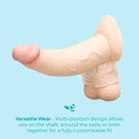 b-Vibe Stretch-Tech Barrel Flexible Secure Fit Cock Ring