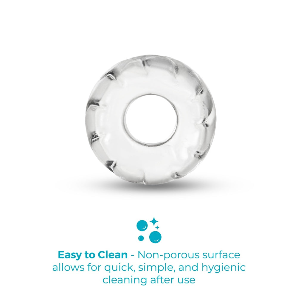 b-Vibe Stretch-Tech Barrel Flexible Secure Fit Cock Ring