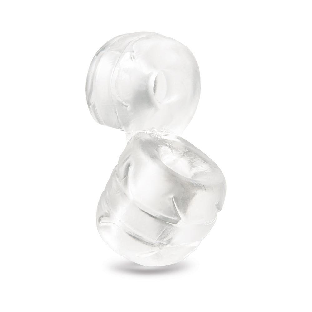b-Vibe Stretch-Tech Double Barrel Flexible Secure Fit Cock Ring & Ball Stretcher