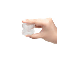 b-Vibe Stretch-Tech Double Barrel Flexible Secure Fit Cock Ring & Ball Stretcher