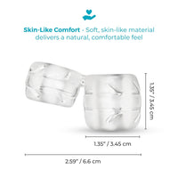 b-Vibe Stretch-Tech Double Barrel Flexible Secure Fit Cock Ring & Ball Stretcher