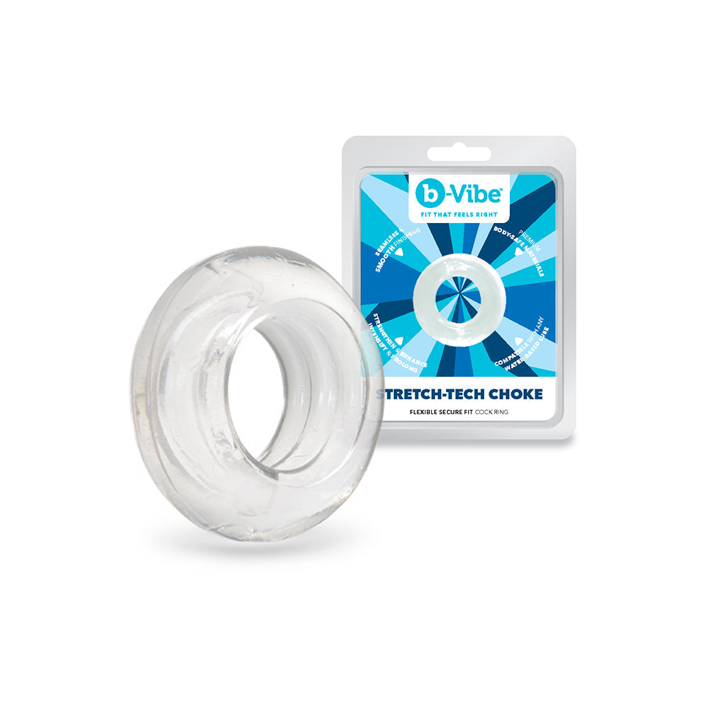 b-Vibe Stretch-Tech Choke Flexible Secure Fit Cock Ring