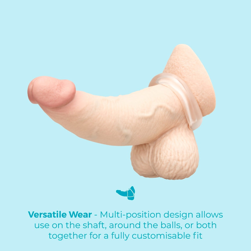 b-Vibe Stretch-Tech Choke Flexible Secure Fit Cock Ring