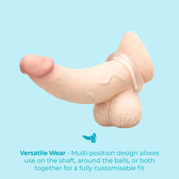 b-Vibe Stretch-Tech Choke Flexible Secure Fit Cock Ring