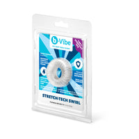 b-Vibe Stretch-Tech Swirl Flexible Secure Fit Cock Ring