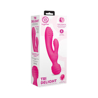 Together Toy Tri Delight Dual-Ended Triple Stim Wand & Rabbit Vibrator