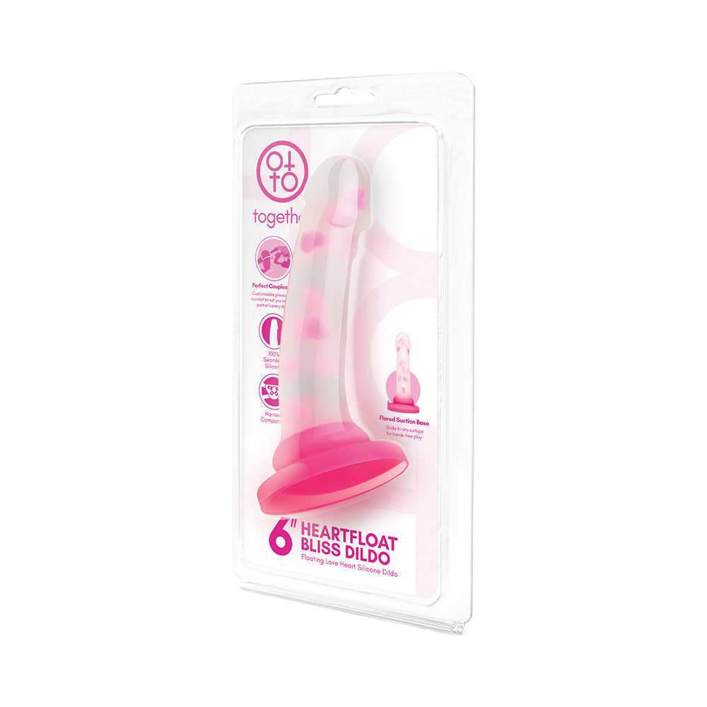 Together 6in Heartfloat Bliss Dildo