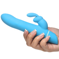 BANG! Silicone Rabbit Vibrator in Blue