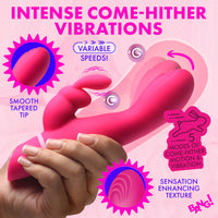BANG! Silicone Rabbit Vibrator - Dual Stimulation Delight