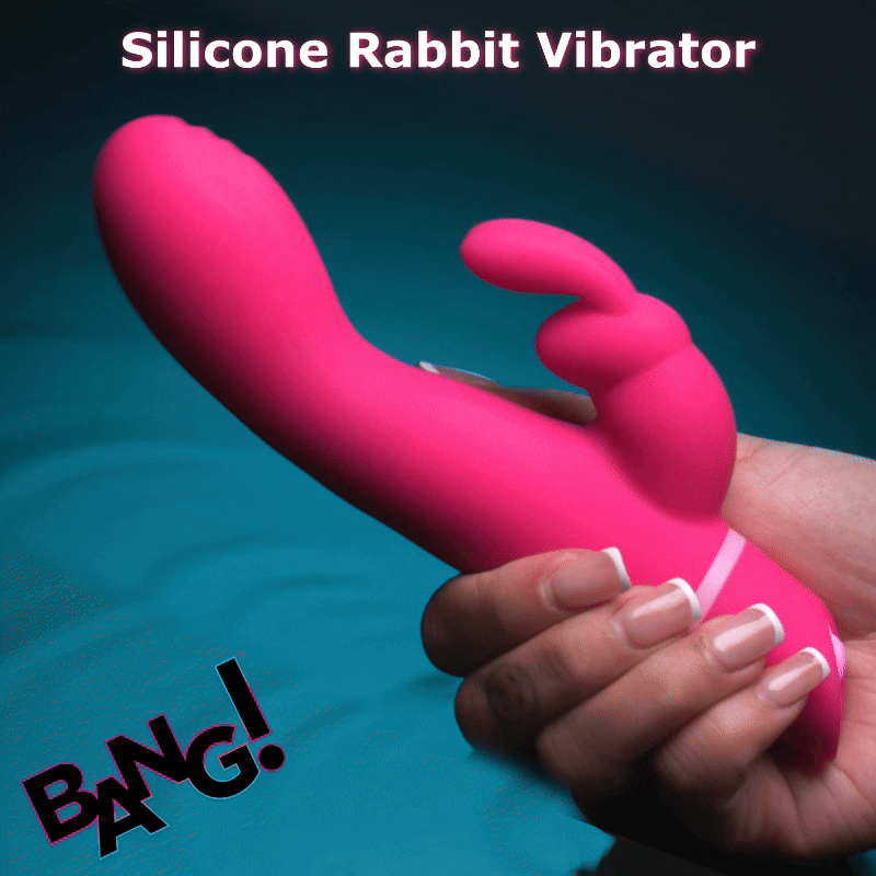 BANG! Silicone Rabbit Vibrator - Dual Stimulation Delight
