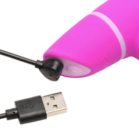 BANG! Silicone Rabbit Vibrator - Purple