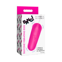 BANG! Silicone Vibrating Egg - Pink