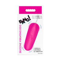 BANG! Silicone Vibrating Egg - Pink