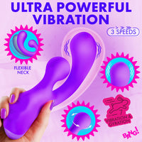 BANG! Gyro Rabbit Silicone Vibrator
