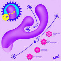 BANG! Gyro Rabbit Silicone Vibrator