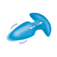 Thrusting & Vibrating Silicone Butt Plug