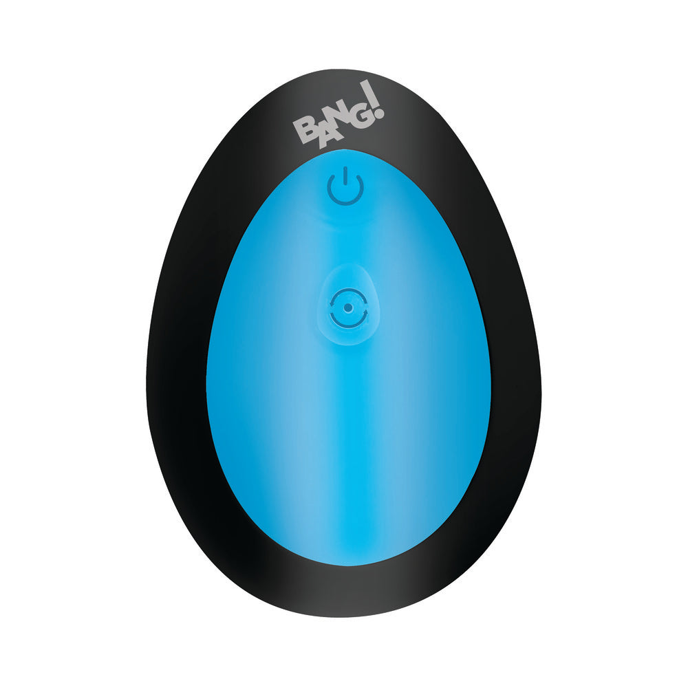 Thrusting & Vibrating Silicone Butt Plug