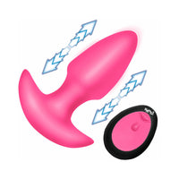 BANG! Thrusting & Vibrating Silicone Butt Plug