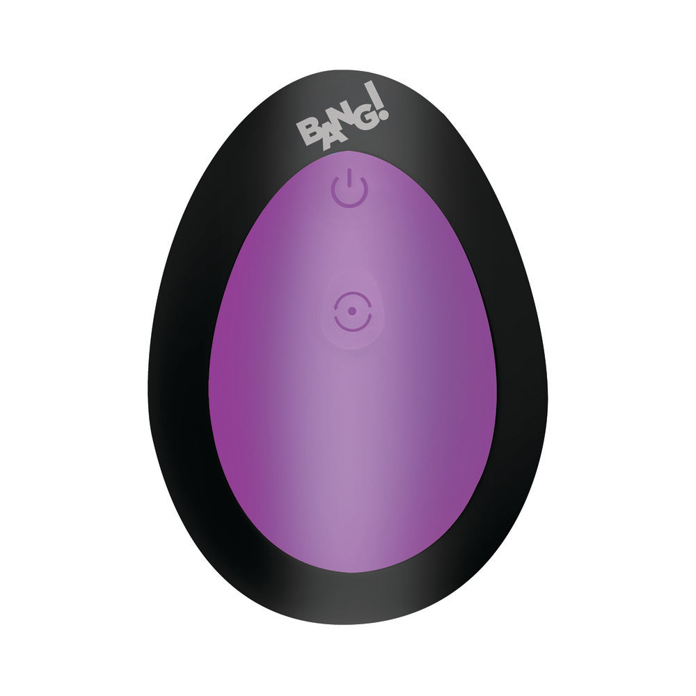 BANG! Thrusting & Vibrating Silicone Butt Plug