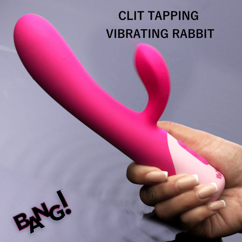 BANG! Clit Tapping Vibrating Rabbit