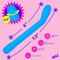 BANG! Slim G-Spot Vibrator Blue
