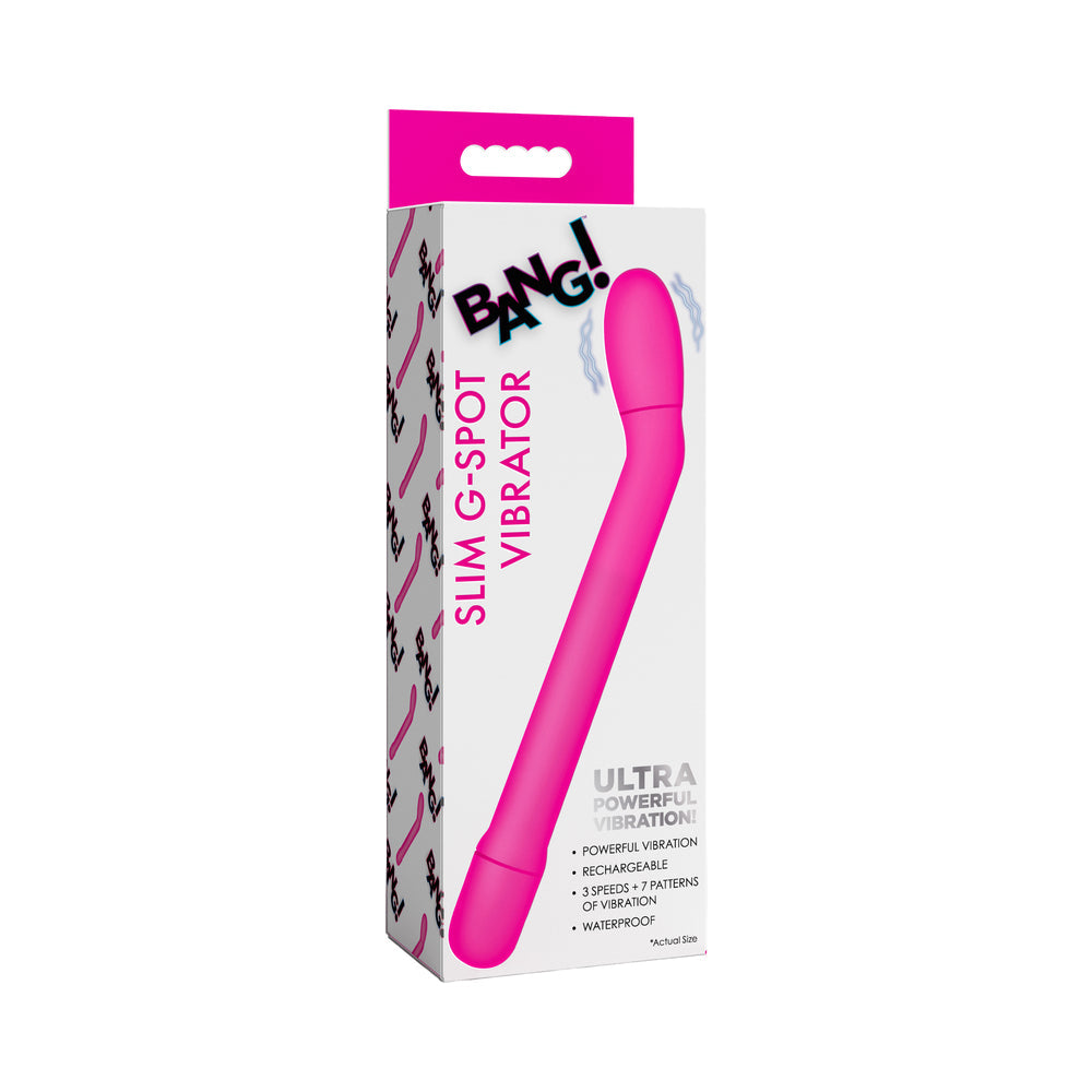 BANG! Slim G-Spot Vibrator in Pink