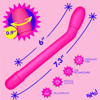 BANG! Slim G-Spot Vibrator in Pink
