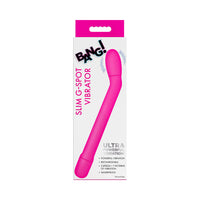 BANG! Slim G-Spot Vibrator in Pink
