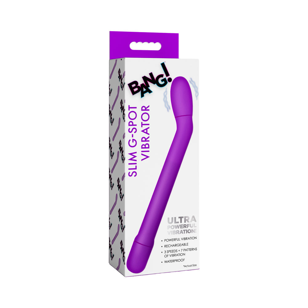 BANG! Slim G-Spot Vibrator - Purple