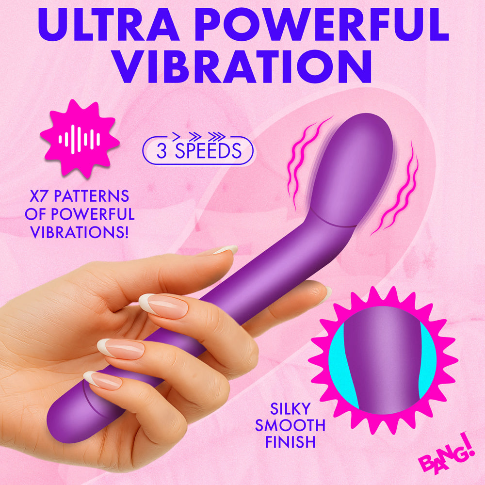 BANG! Slim G-Spot Vibrator - Purple