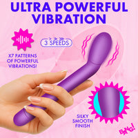 BANG! Slim G-Spot Vibrator - Purple