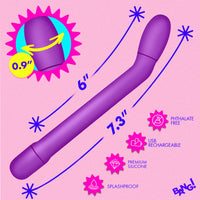 BANG! Slim G-Spot Vibrator - Purple