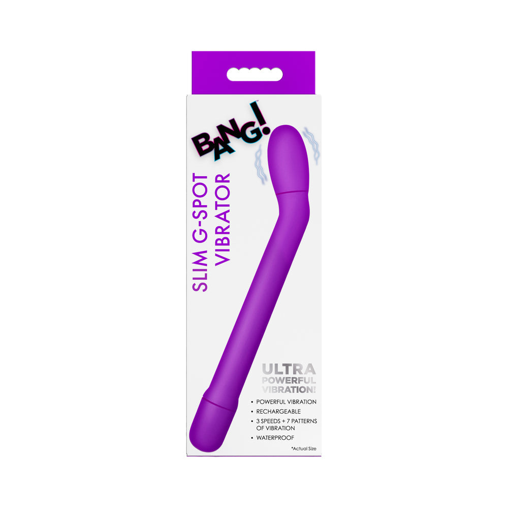 BANG! Slim G-Spot Vibrator - Purple