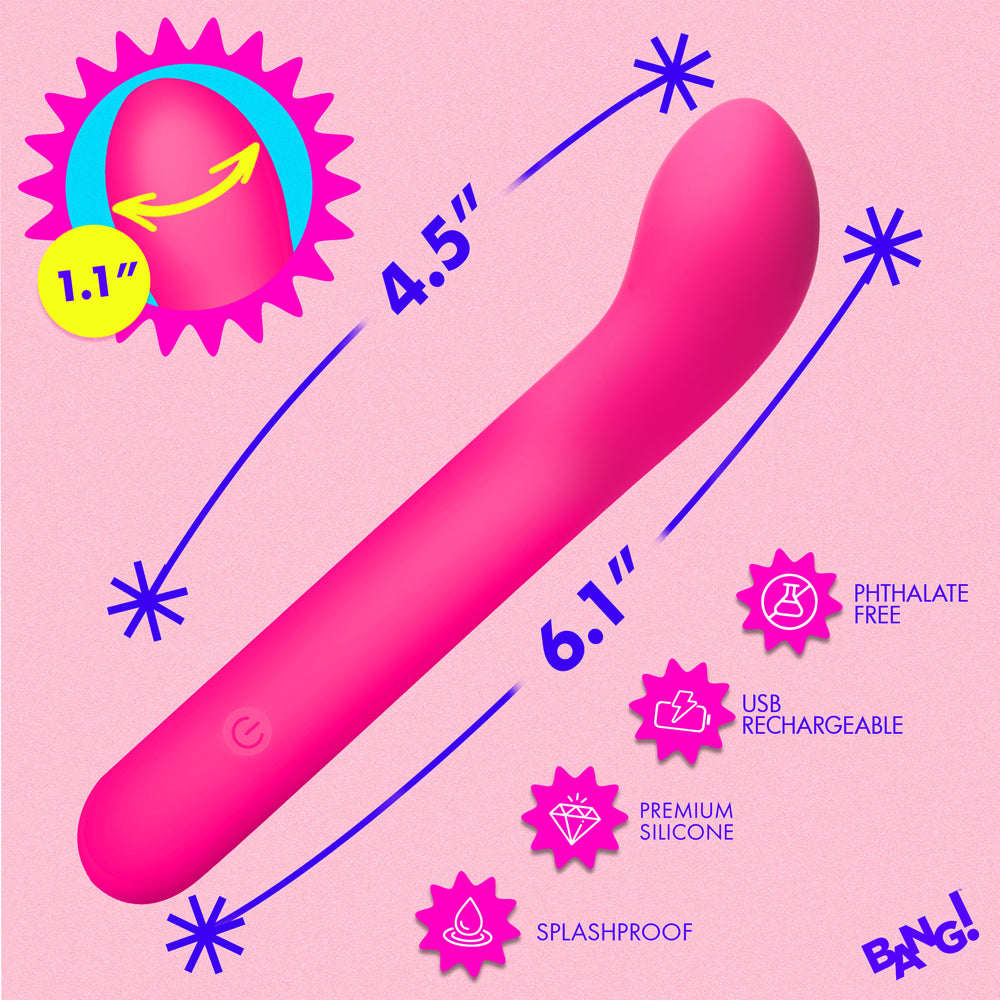 BANG! G-Spot Flexible Silicone Vibrator