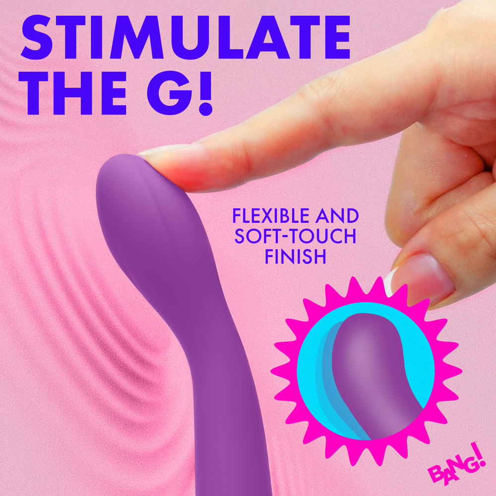 BANG! G-Spot Flexible Silicone Vibrator