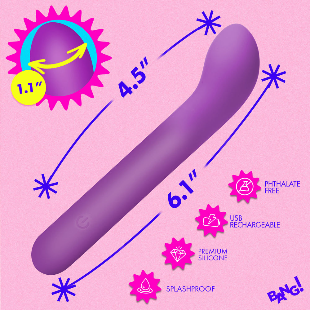 BANG! G-Spot Flexible Silicone Vibrator