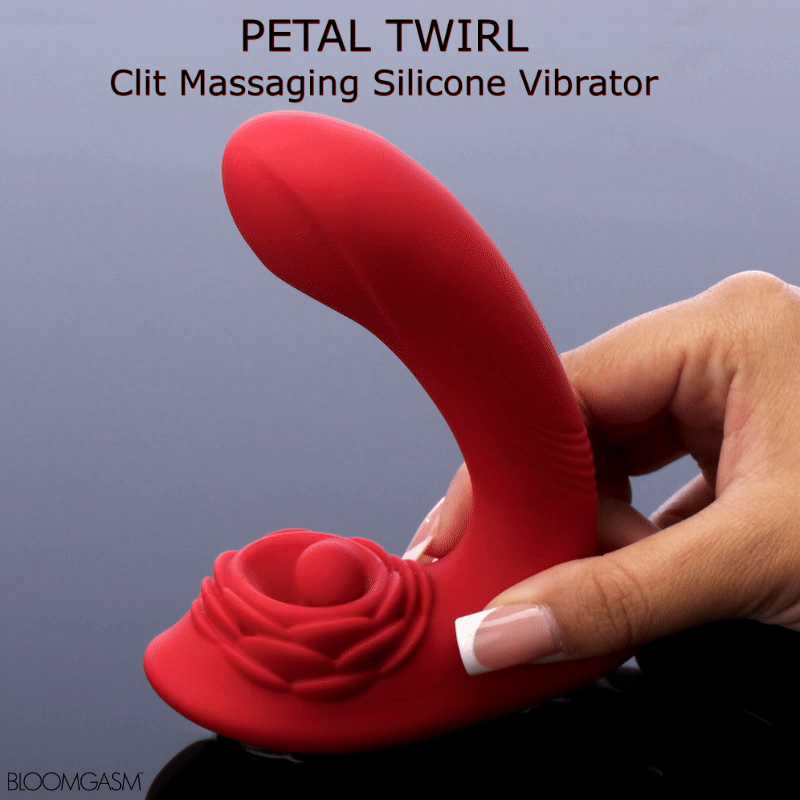 Bloomgasm Petal Twirl Clitoral Massager Vibe