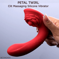 Bloomgasm Petal Twirl Clitoral Massager Vibe