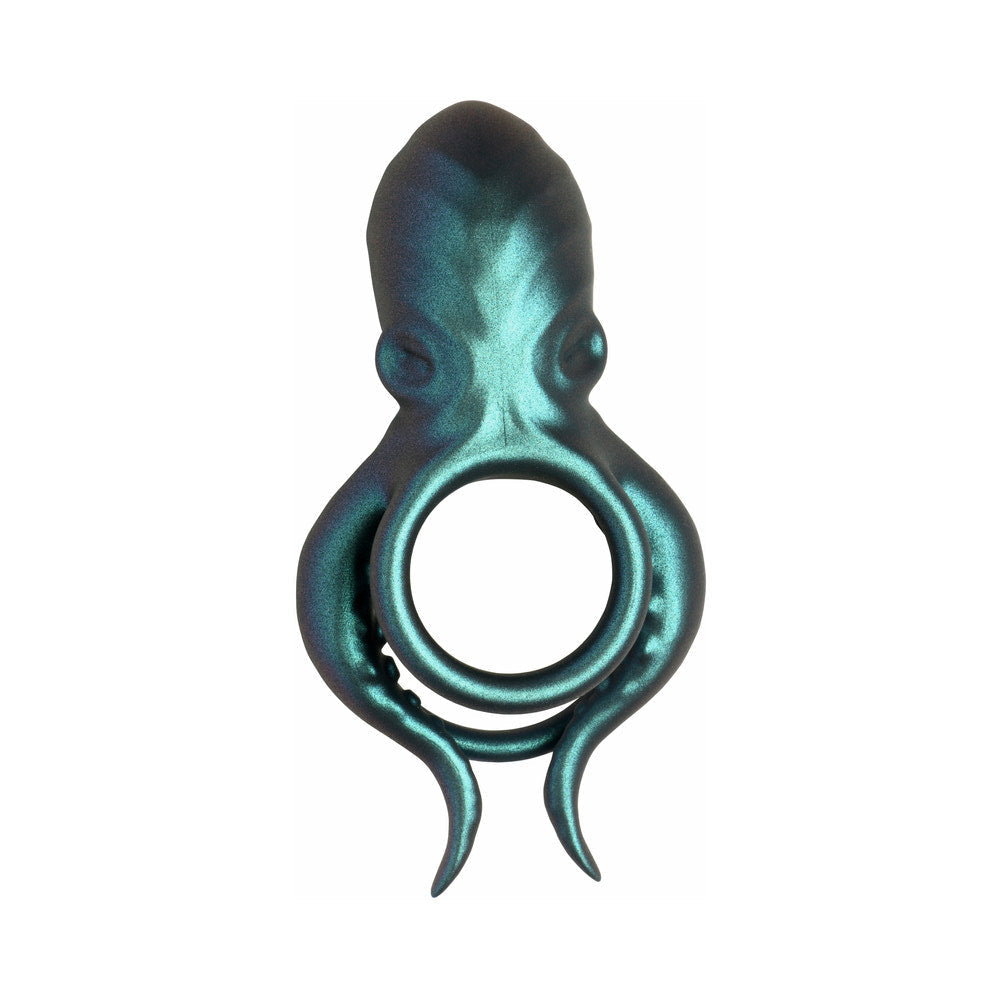 Octo-Grip Vibrating Silicone Cock Ring