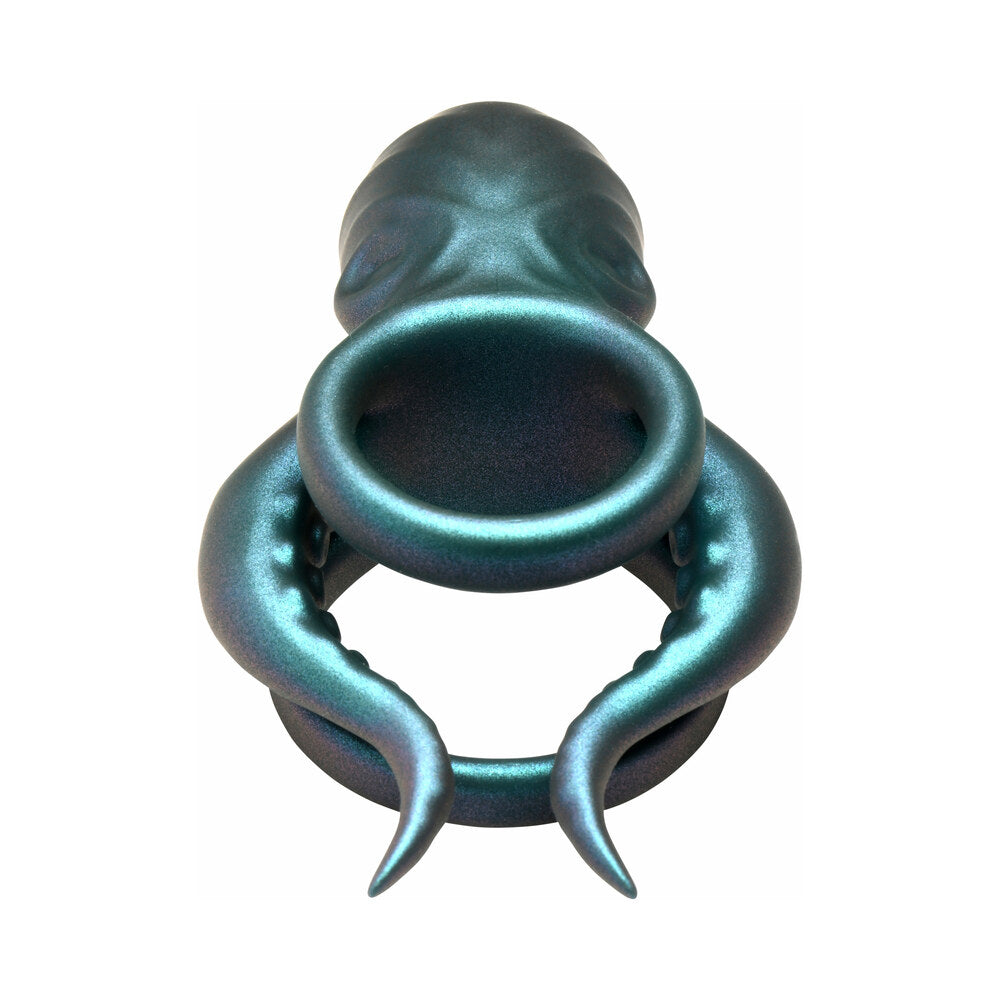 Octo-Grip Vibrating Silicone Cock Ring