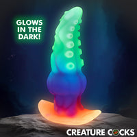 Creature Cocks Glowtopus GITD Sili Plug - Unique Fantasy Experience
