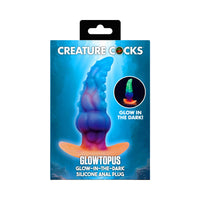 Creature Cocks Glowtopus GITD Sili Plug - Unique Fantasy Experience