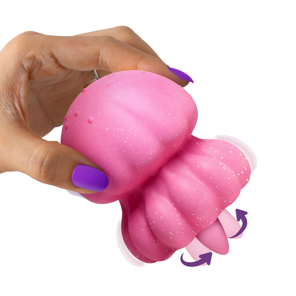 Creature Cuties Glow Jelly Licking & Vibrating Stimulator