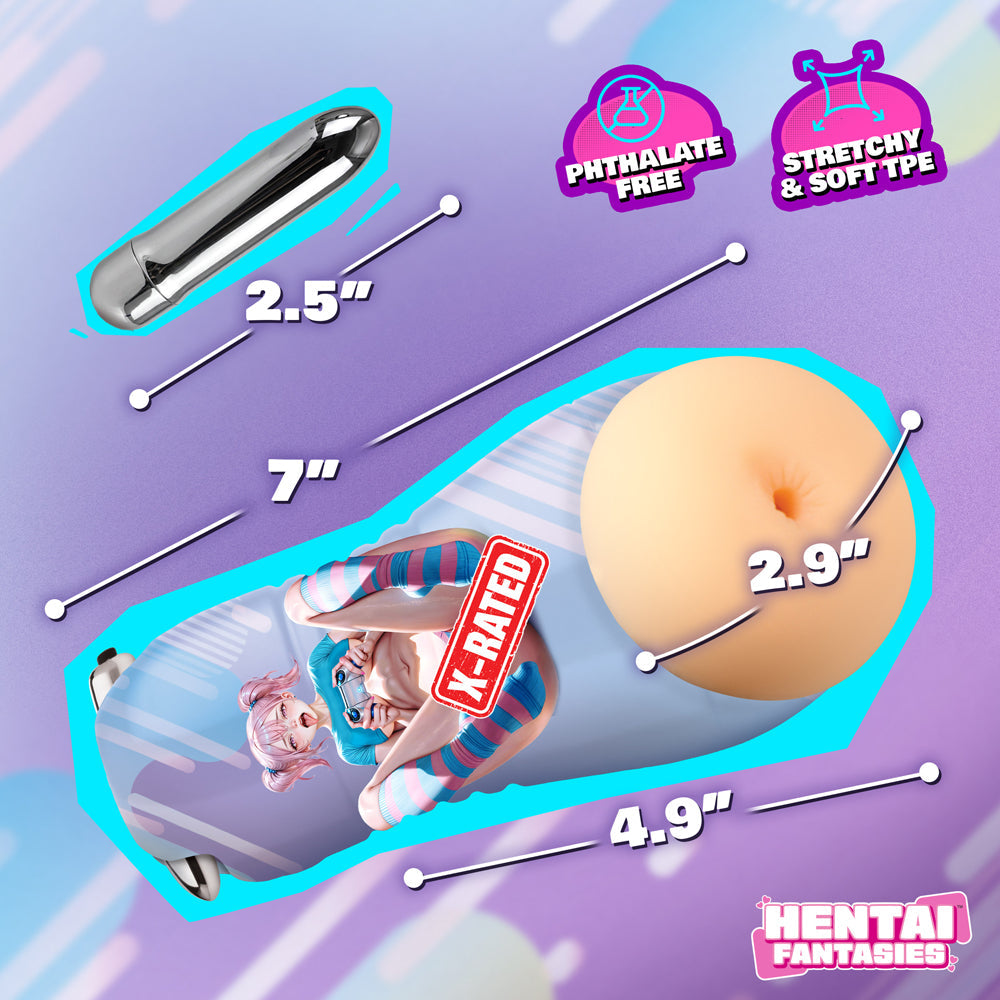 Hentai Fantasies Haruka Gamer Vibrator