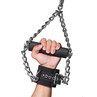 Strict Leather Fur Lined Nubuck Suspension Cuffs