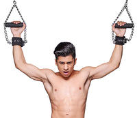 Strict Leather Fur Lined Nubuck Suspension Cuffs