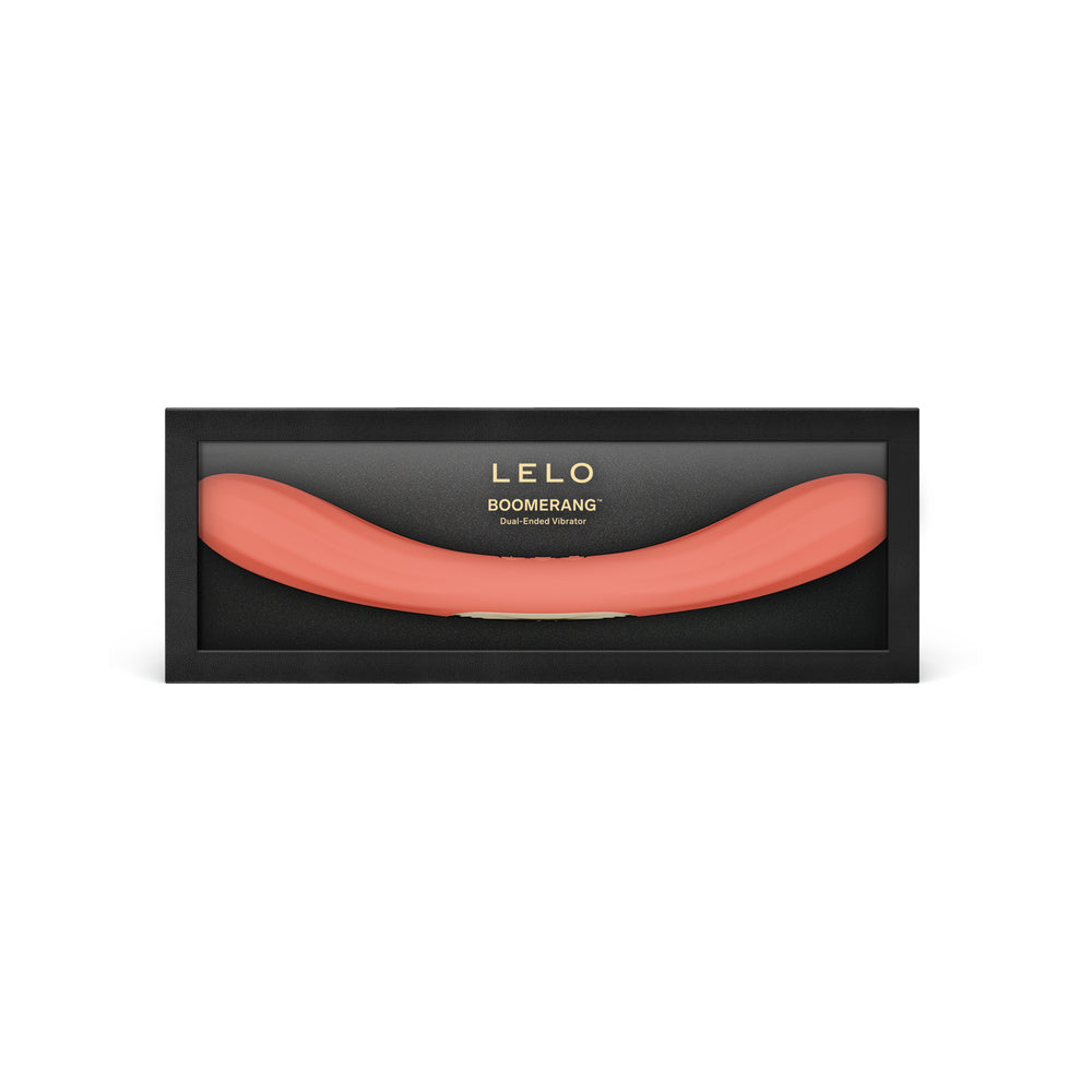 LELO BOOMERANG Luxury Vibrator - Coral Red