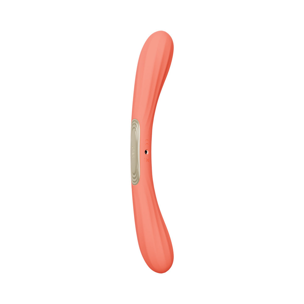 LELO BOOMERANG Luxury Vibrator - Coral Red
